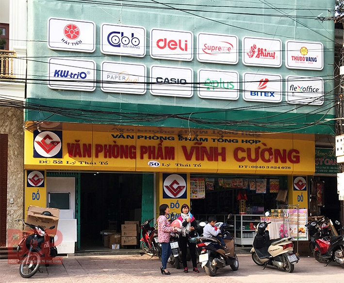 Stationery store in Bac Giang province
