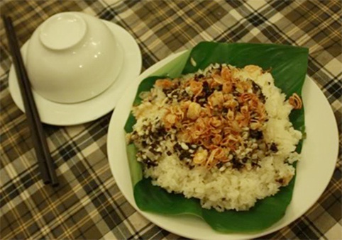 Luc Ngan ant-egg rice